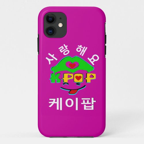 Love K_Pop Fabulous Barely_There iPhone 5 Case iPhone 11 Case