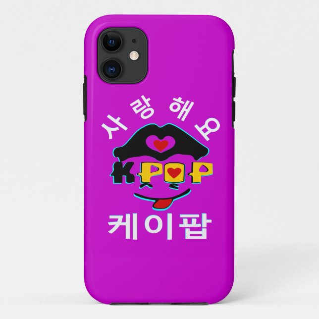 ♪♥Love K-Pop Fabulous Barely-There iPhone 5 Case♥♫ Case-Mate iPhone Case (Back)