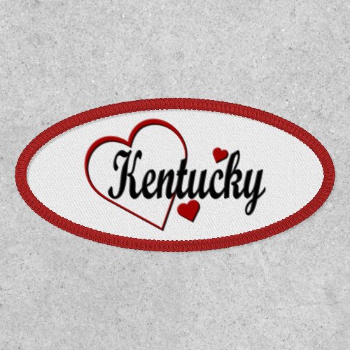 Love Kentucky Hearts Patch