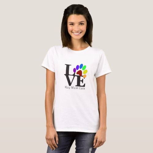 LOVE Key West Cats T_Shirt