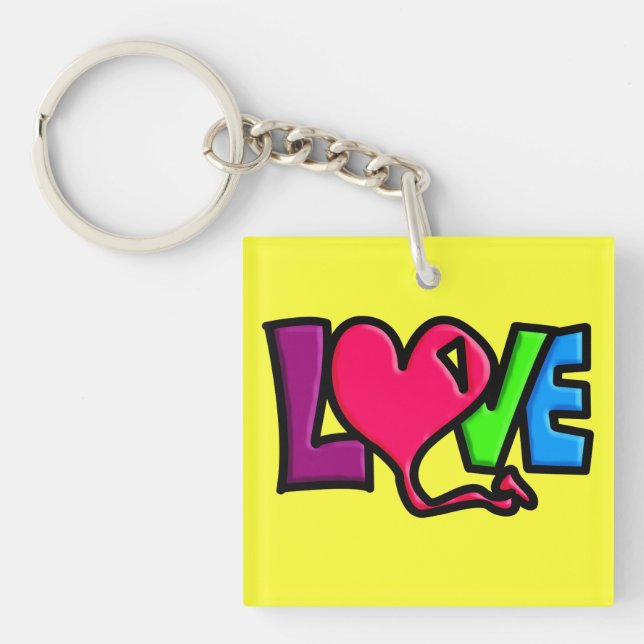 LOVE KEYCHAIN (Front)