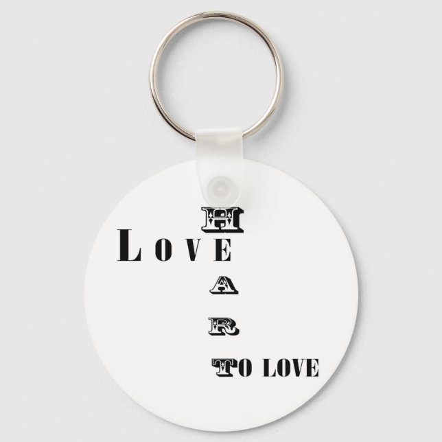 Love Keychain (Front)