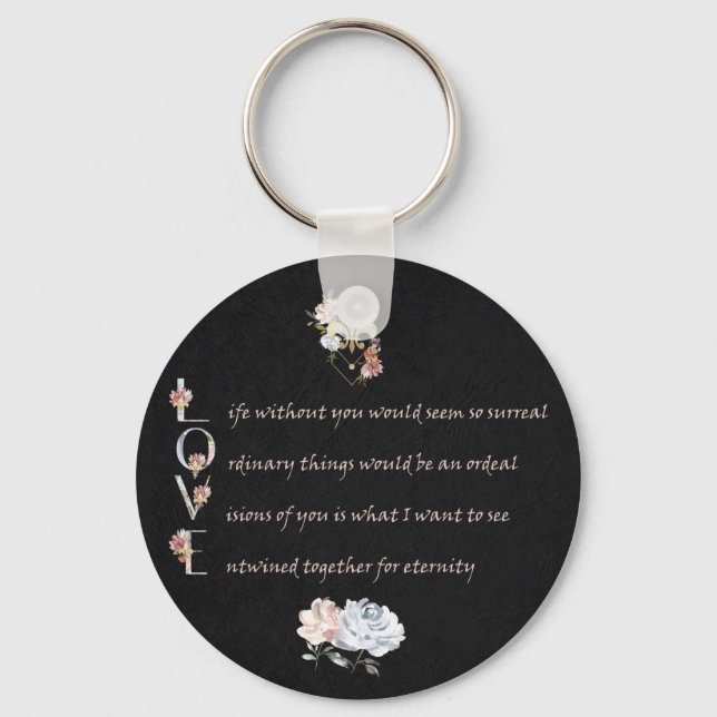 Love keyring (Front)