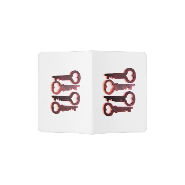 Love Keys-Passport Holder (Opened)