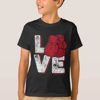 Love - Kickboxer Kickboxing Fitness Workout Martia T-Shirt