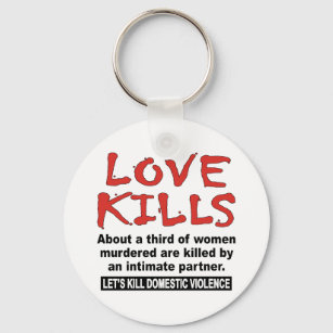 Love Kills Keychain