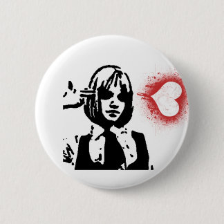 Love Kills Pinback Button