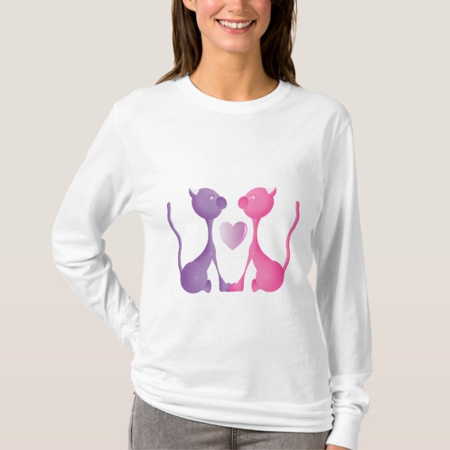 Love Kitties T-Shirt (Front)