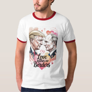 Love Knows No Border Valentine Tee