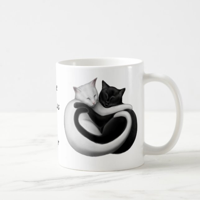 Love Knows No Color Cats Mug (Right)