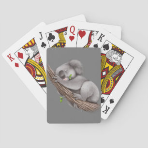 Love Koala Bears  Poker Cards