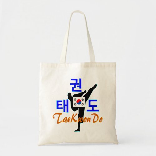 Love Korean Martial Art_TaeKwonDo Chic Budget Tote Bag