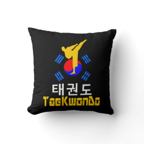 ❤☯✔Love Korean Martial Art-TaeKwonDo Fabulous Throw Pillow