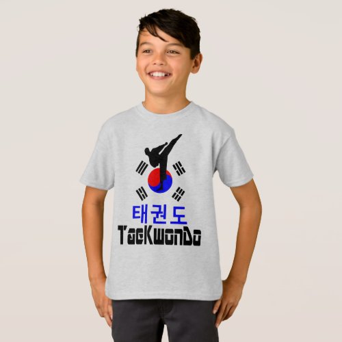 âââœLove Korean Martial Art_TaeKwonDo Tagless T_Shirt