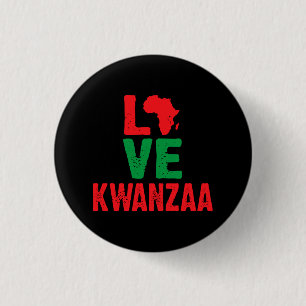 Love Kwanzaa Button