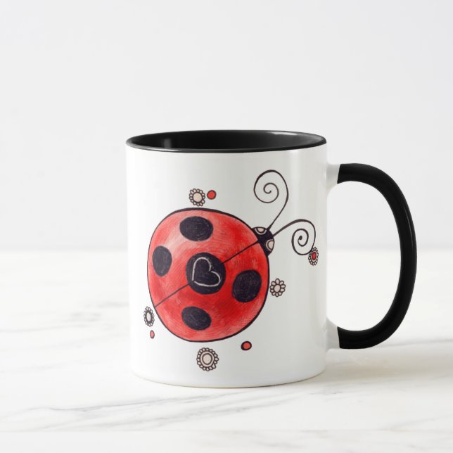 Love Ladybug Mug (Right)