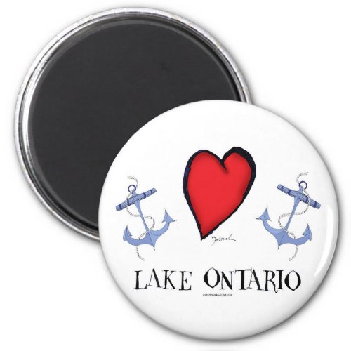 love lake ontario magnet