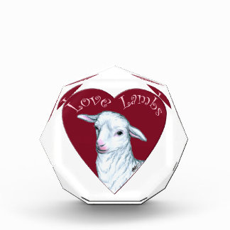 Love Lambs Acrylic Award