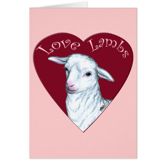 Love Lambs Cards (Front)