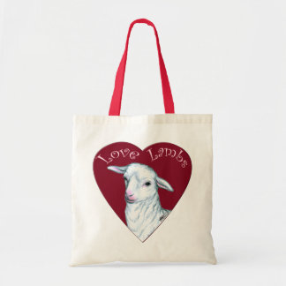 Love Lambs Tote Bag