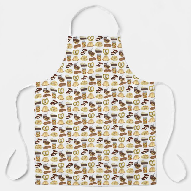 Love Lancaster PA Pennsylvania Dutch Amish Foods Apron (Front)