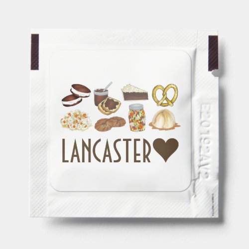 Love Lancaster PA Pennsylvania Dutch Amish Foods Hand Sanitizer Packet