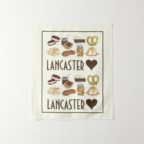 Love Lancaster PA Pennsylvania Dutch Amish Foods Tapestry