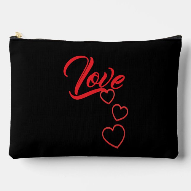 Love Large Accessory Pouch (Front)