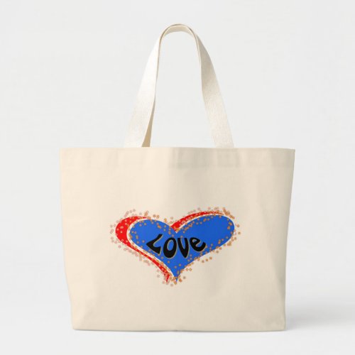 Love Large Tote Bag