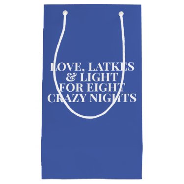 Love, Latkes & Light - Modern Typography Hanukkah