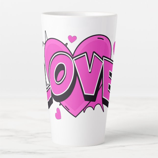 LOVE latte mug (Front)