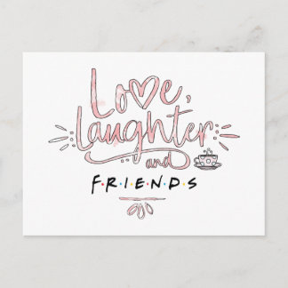 Love, Laughter and FRIENDS™ Invitation Postcard