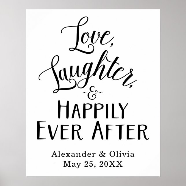 Love, Laughter, and Happily Ever After Poster (Front)