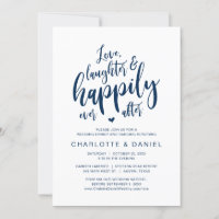 Love, Laughter and Happily Ever After, Wedding