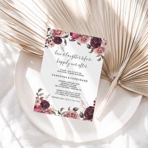 Love  Laughter Before Happily Ever After Invitation