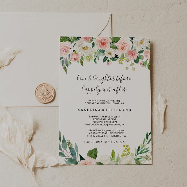 Love & Laughter Before Happily Ever After Invitation (Creator Uploaded)
