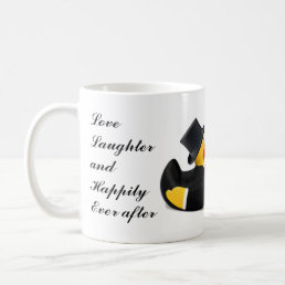 Love, laughter &amp; happily ever after - wedding gift coffee mug