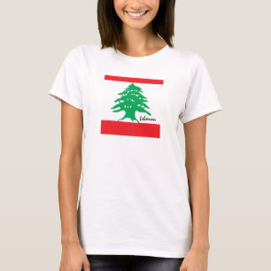 Love Lebanon Tee, Lebanese Flag patriots /sports T-Shirt