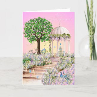 Love Letter Design - Love, Spring xxoo Letterpress Thank You Card