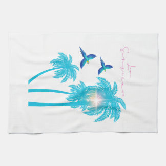 Love Letter Design - Love, Summer xxoo Kitchen Towel