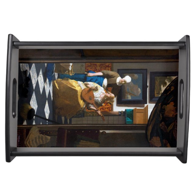 Love Letter, Johannes Vermeer Serving Tray (Front)
