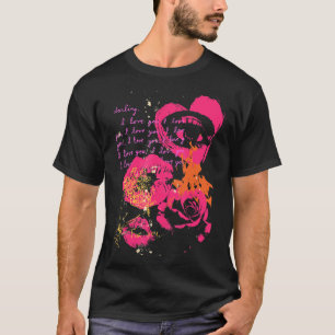 Love Letter Message Valentine's Day Taken  Couples T-Shirt