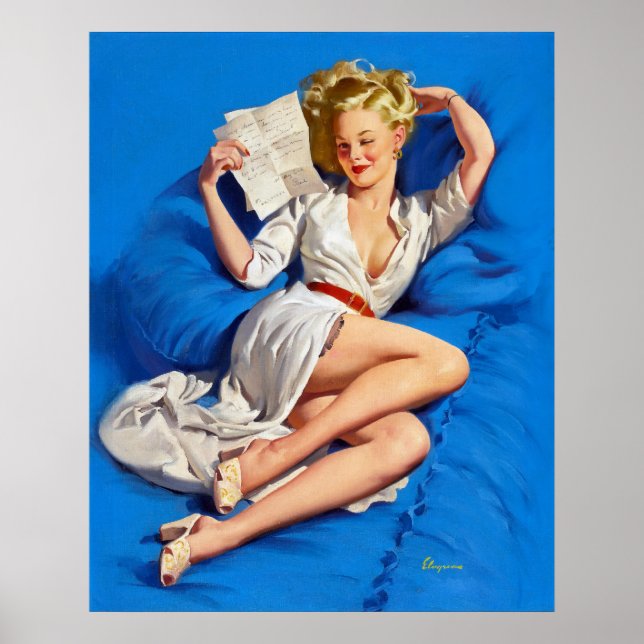 Love Letter Pin Up Poster (Front)