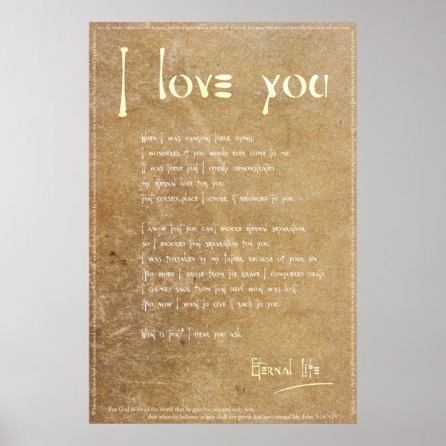Love Letter Poster (Front)