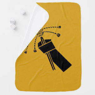 Love letter receiving blanket