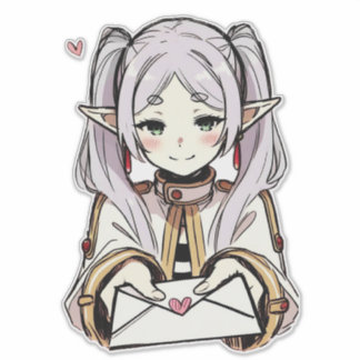 Love Letter Sticker | Sousou no Frieren 