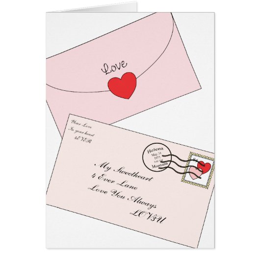 Love Letters Cards (Front)