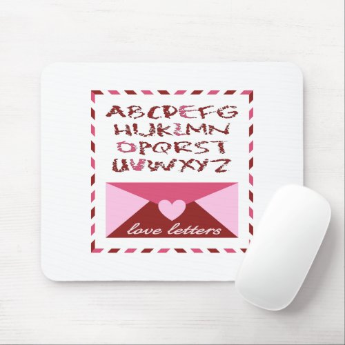 Love Letters Mouse Pad