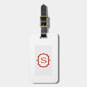 Love Letters "S" Luggage Tag