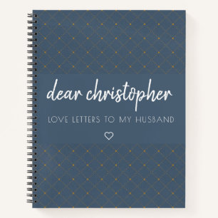 Love Letters to My Husband Keepsake Journal